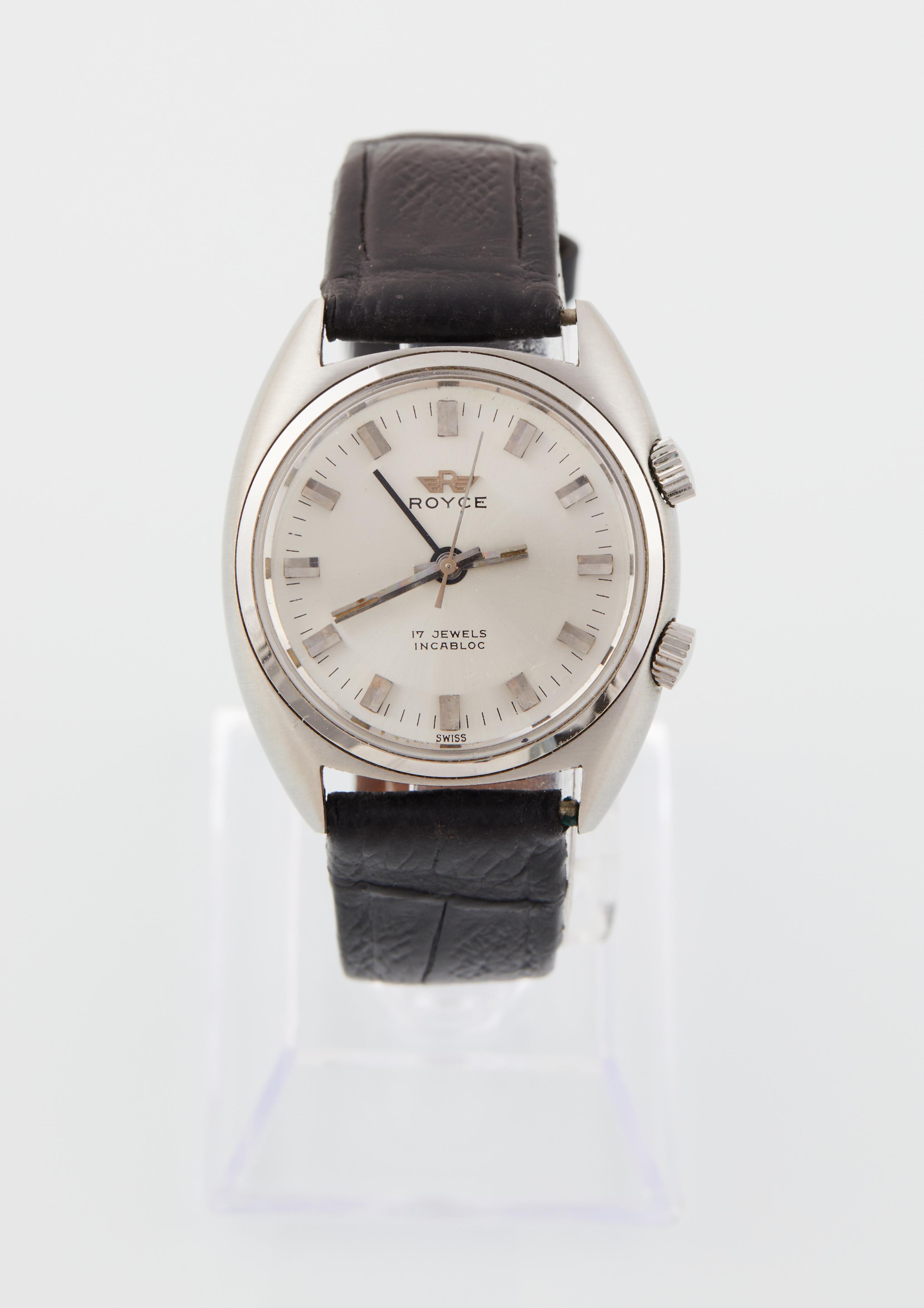 Royce 11-176 Stainless steel Silver 1970 | Watches and men