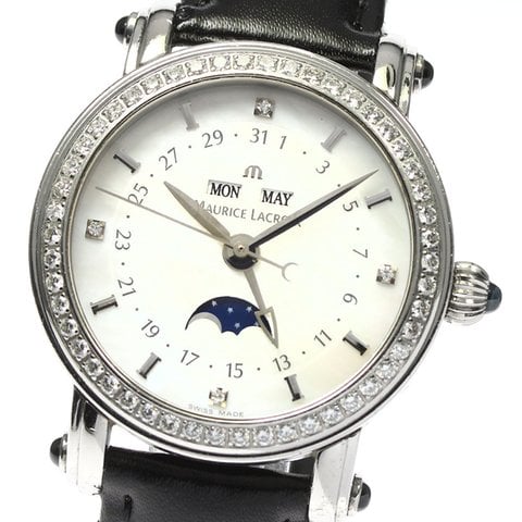 20世紀のマスター：ミレニアム Maurice Lacroix Masterpiece MP 6066 Stainless steel White | Dealer