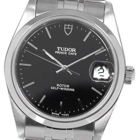 Tudor Prince Oysterdate 74000N Stainless steel White Japan