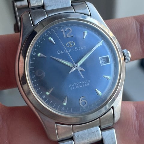 稼動品 ORIENT STAR オリエントスター 597302-70 ORIENT STAR オリエントスター 腕時計 597302-70 裏スケ ピンク