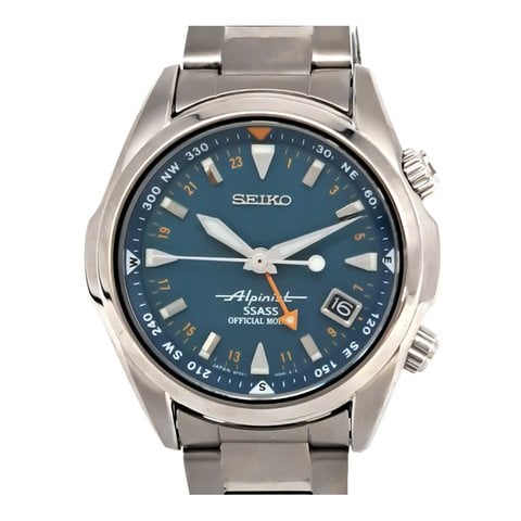 Seiko Alpinist 8F56-00D0 Titanium Blue | Dealer | EveryWatch