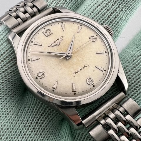 Longines 6489-4 Stainless steel Champagne 1960 | Dealer | EveryWatch