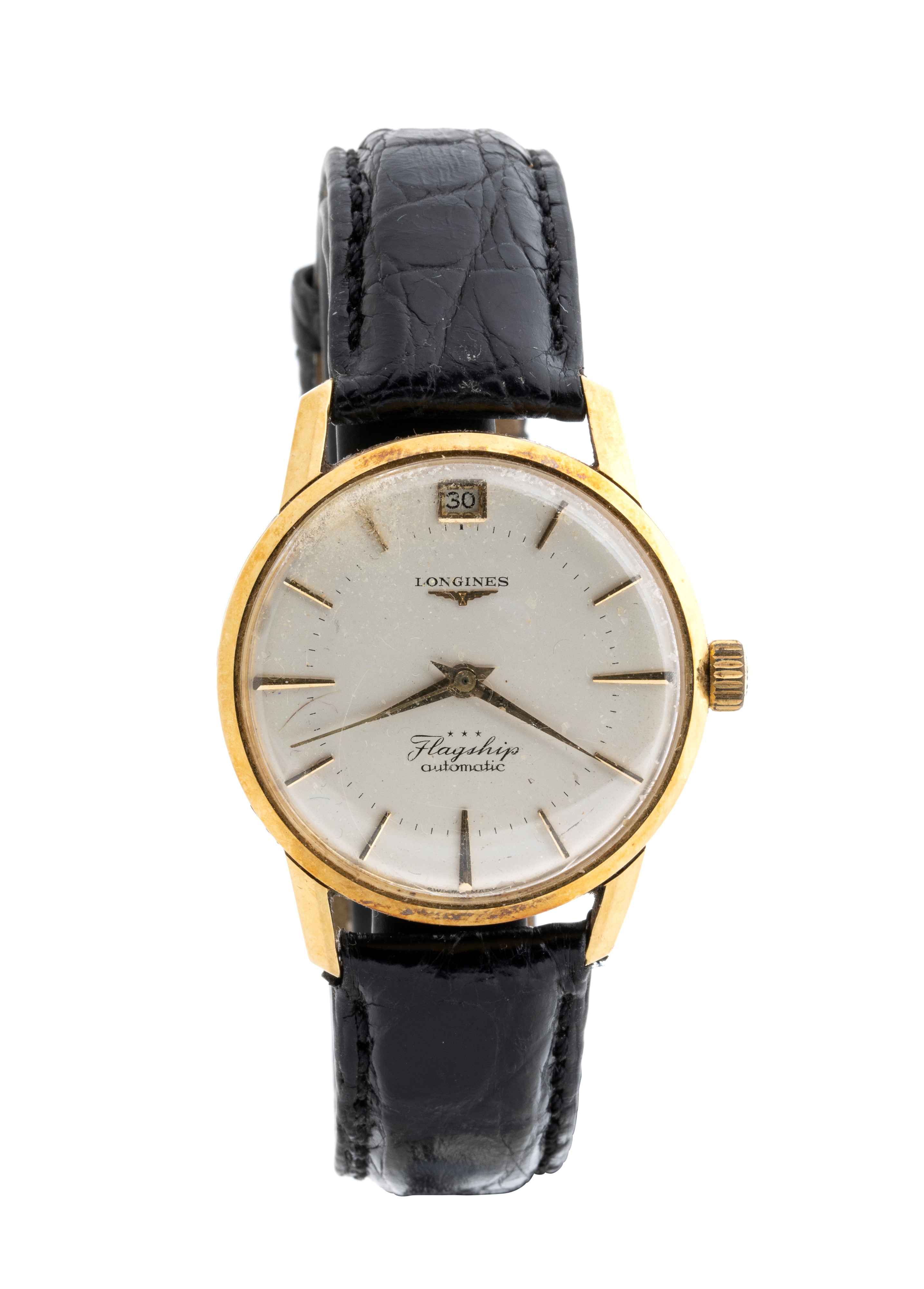 Longines Flagship 2407 Yellow gold White Italy Modern and