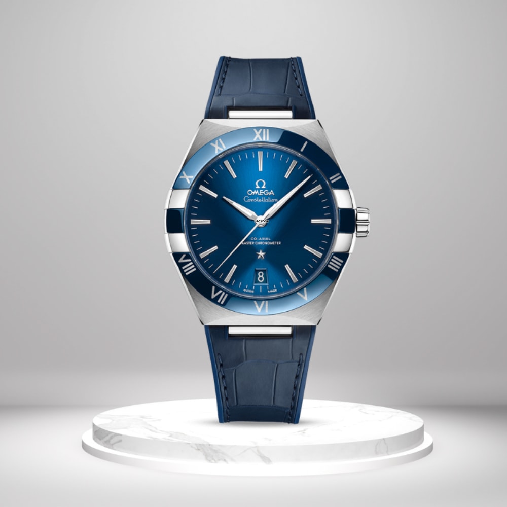 Omega Constellation 2782 Yellow gold Silver 1955 Fine Jewellery