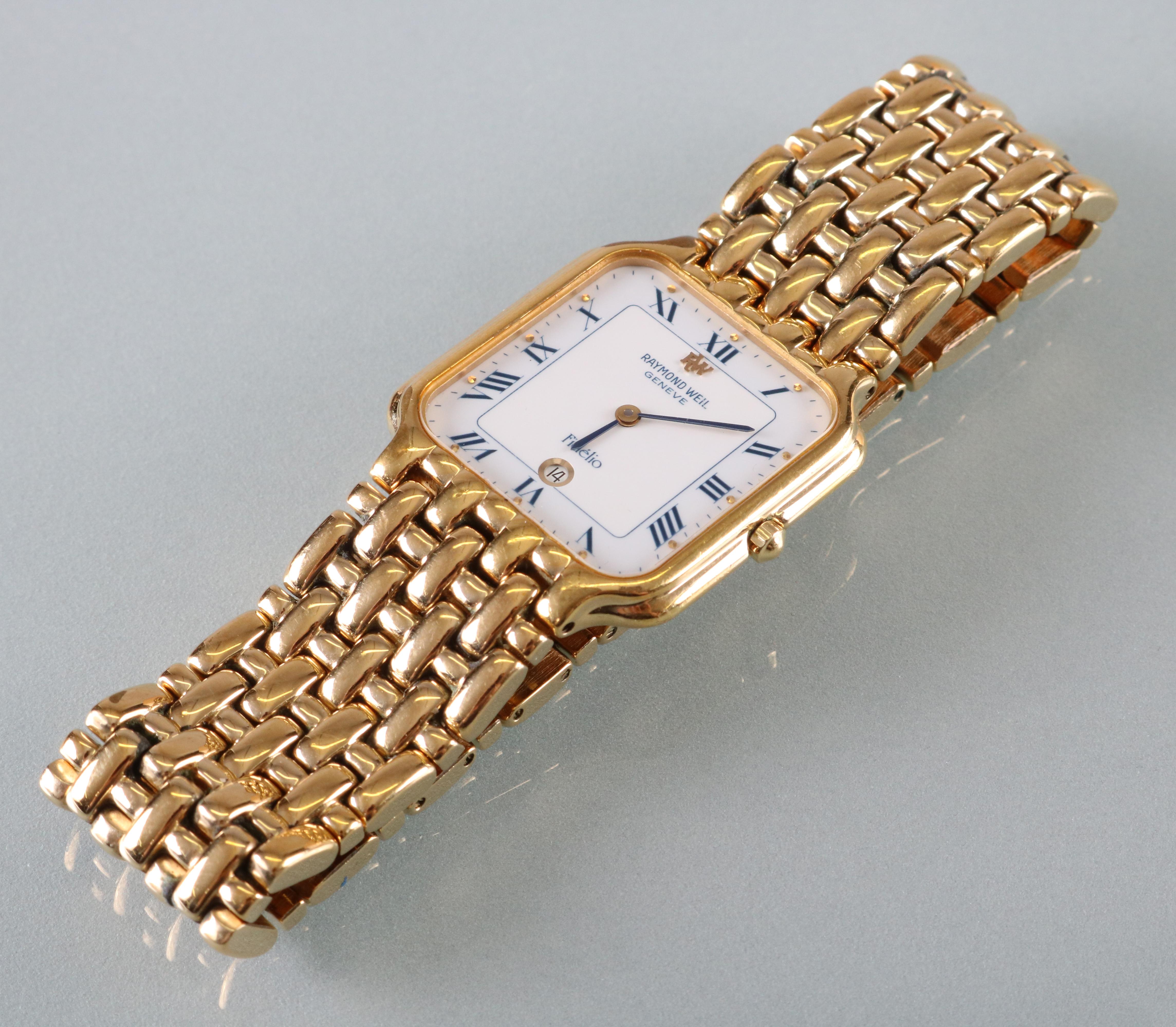 Raymond Weil Fidelio 4704 Gold-plated White | Art Antiques and