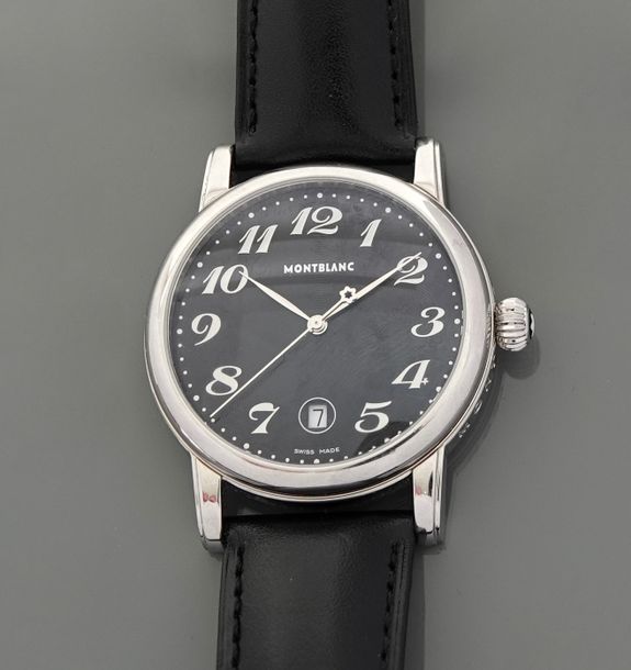 Montblanc Stainless steel Black France | BIJOUX ANCIENS