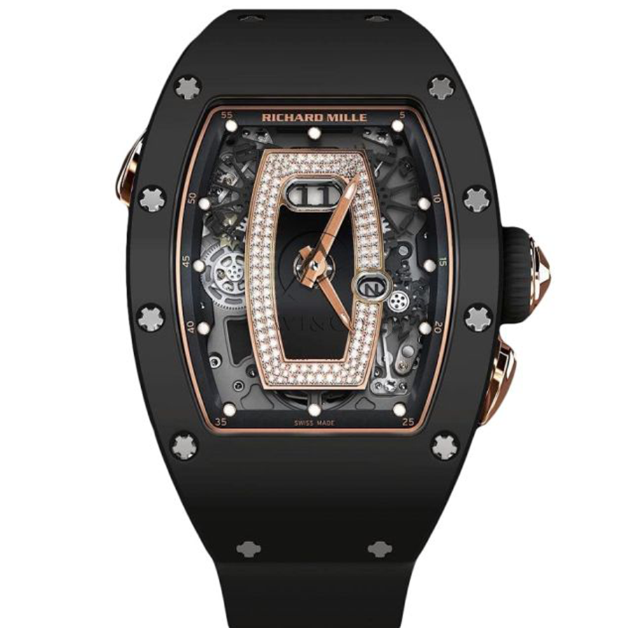 Richard Mille RM37 RM 37 Rose gold Skeletonized United