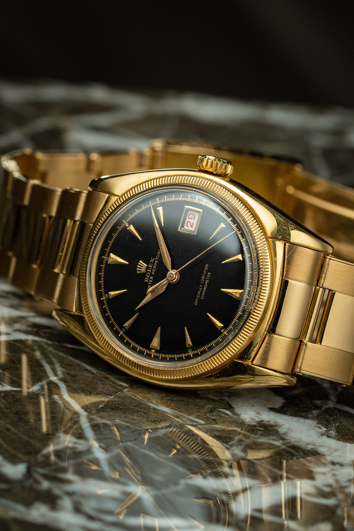 Rolex Datejust 6105 Yellow gold Champagne 1951 | Dealer | EveryWatch