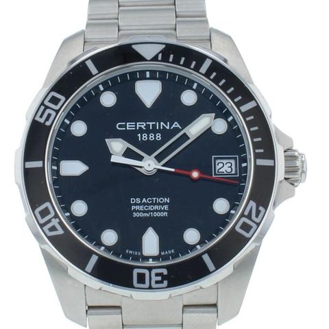 Certina DS Action Stainless steel Black United