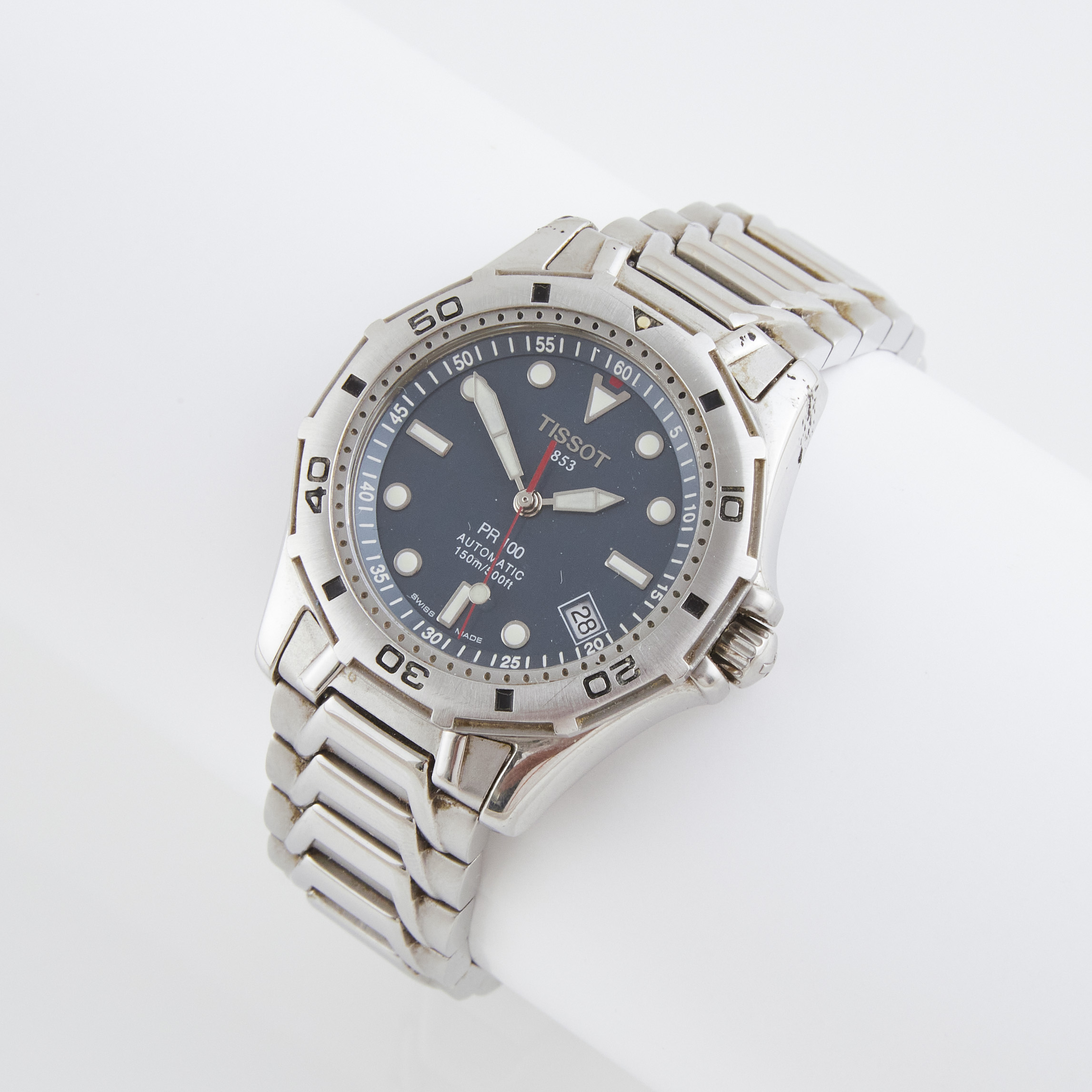 時計 TISSOT PR 100 P663/753 Tissot PR 100 P663/763 Stainless steel Blue | Wrist & Pocket