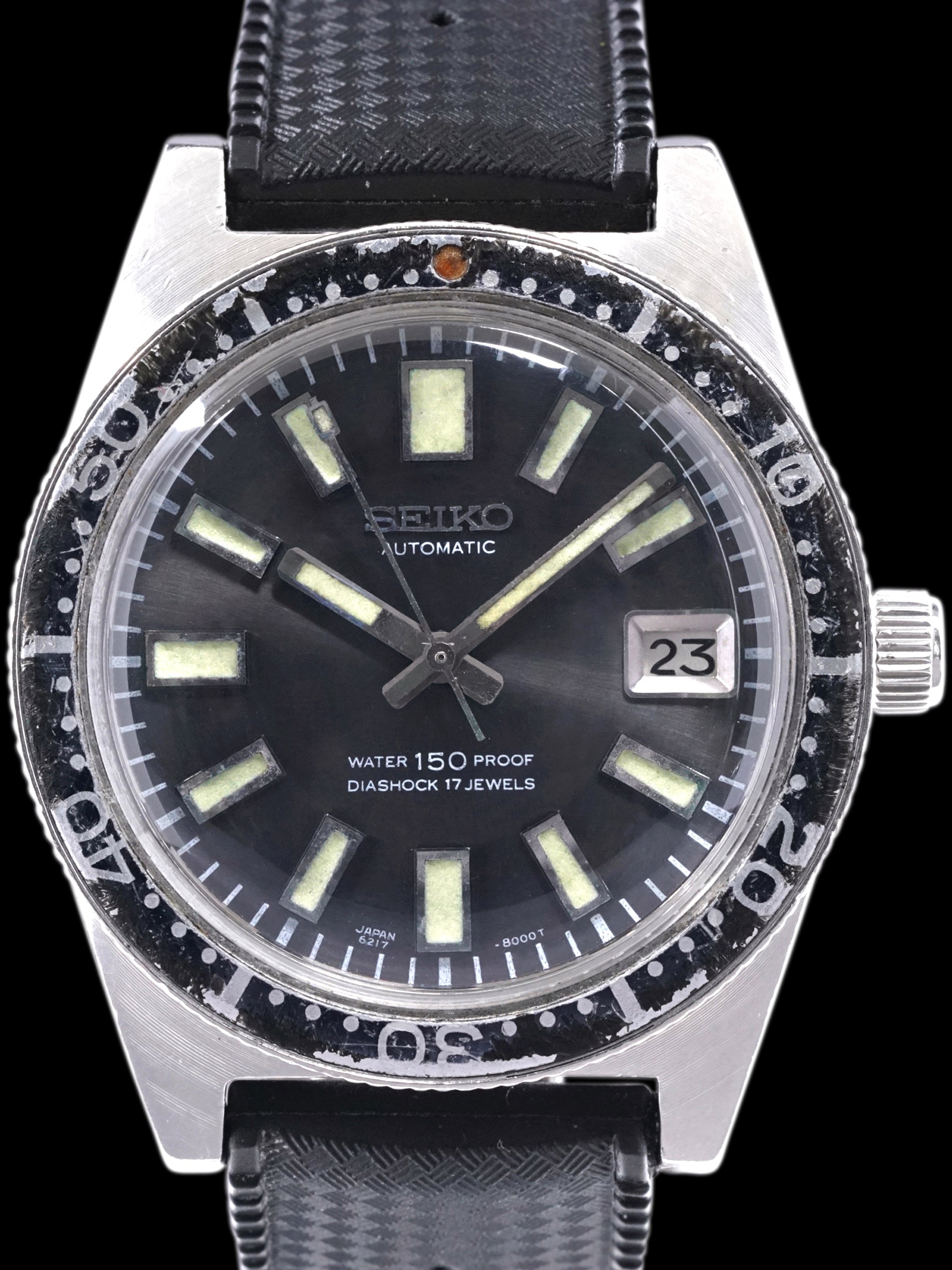 Seiko 62 MAS 6217-8000 Stainless steel Black | Dealer | EveryWatch