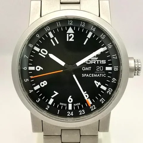 Fortis Stainless steel Black 2007 Japan | Dealer | EveryWatch