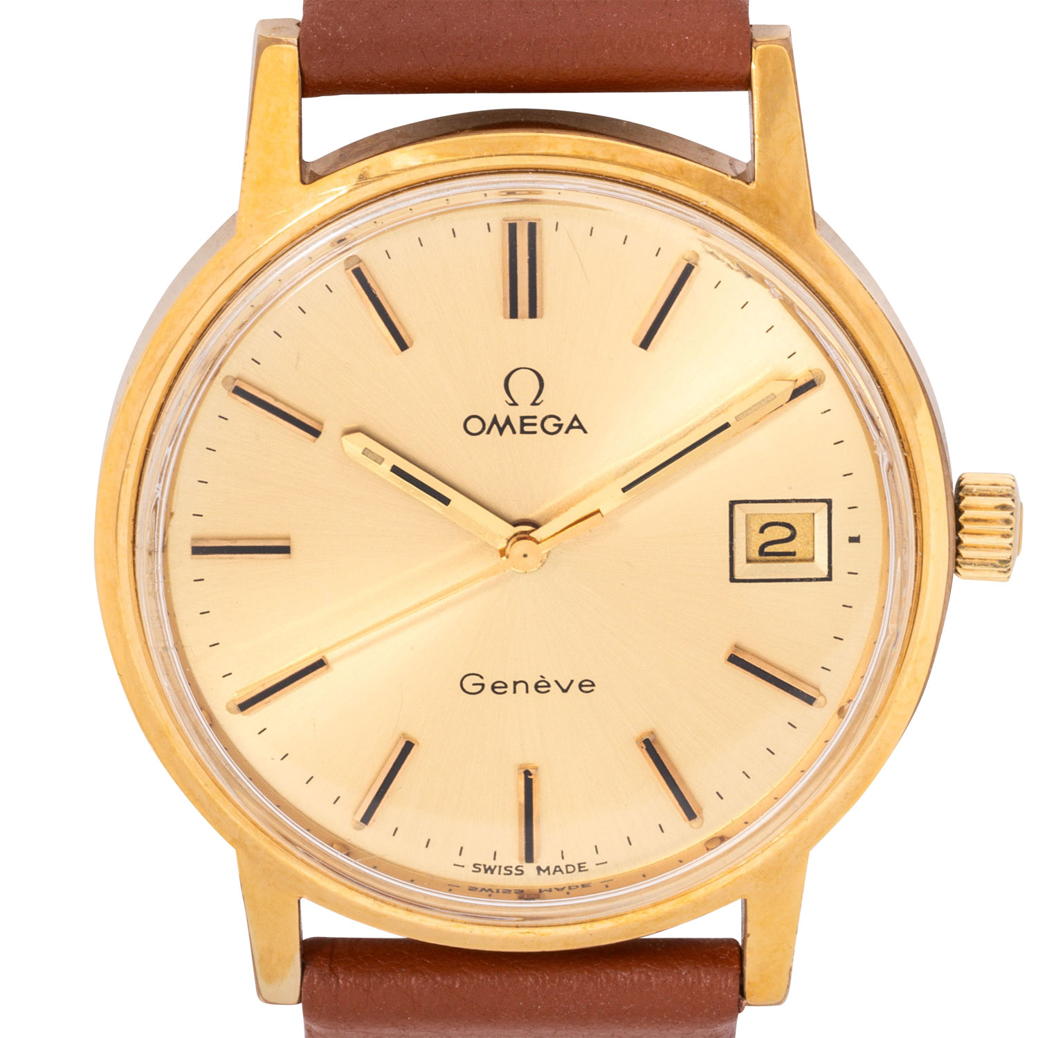 オメガ OMEGA ジュネーブ Geneve お洒落なローマンインデックス
