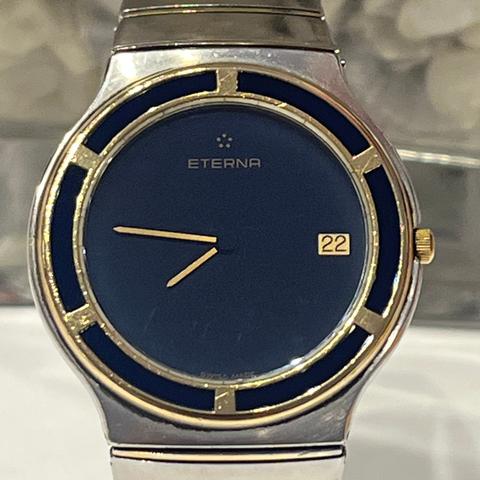 中古》ETERNA 260.2185.22 M クォーツ Eterna Artena 2520.41.41.1258 