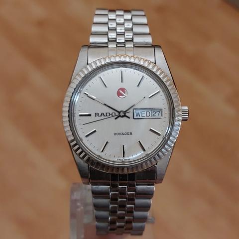 RADO アナログ時計 シルバー ゼンマイ】RADO シルバーペンダント 【送料込み】機械式 時計 手