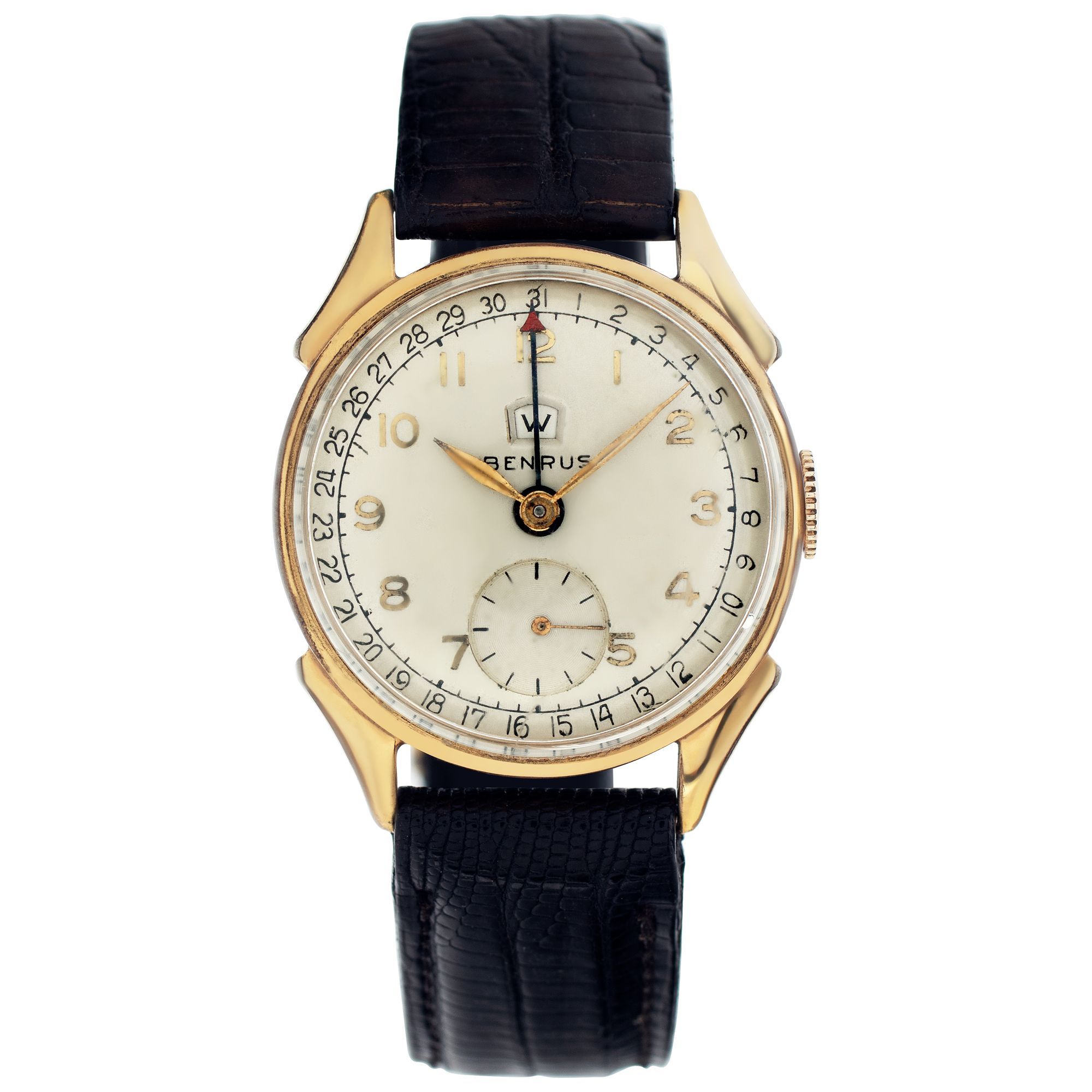 Benrus 2155 Stainless steel Silver 1950 United States 