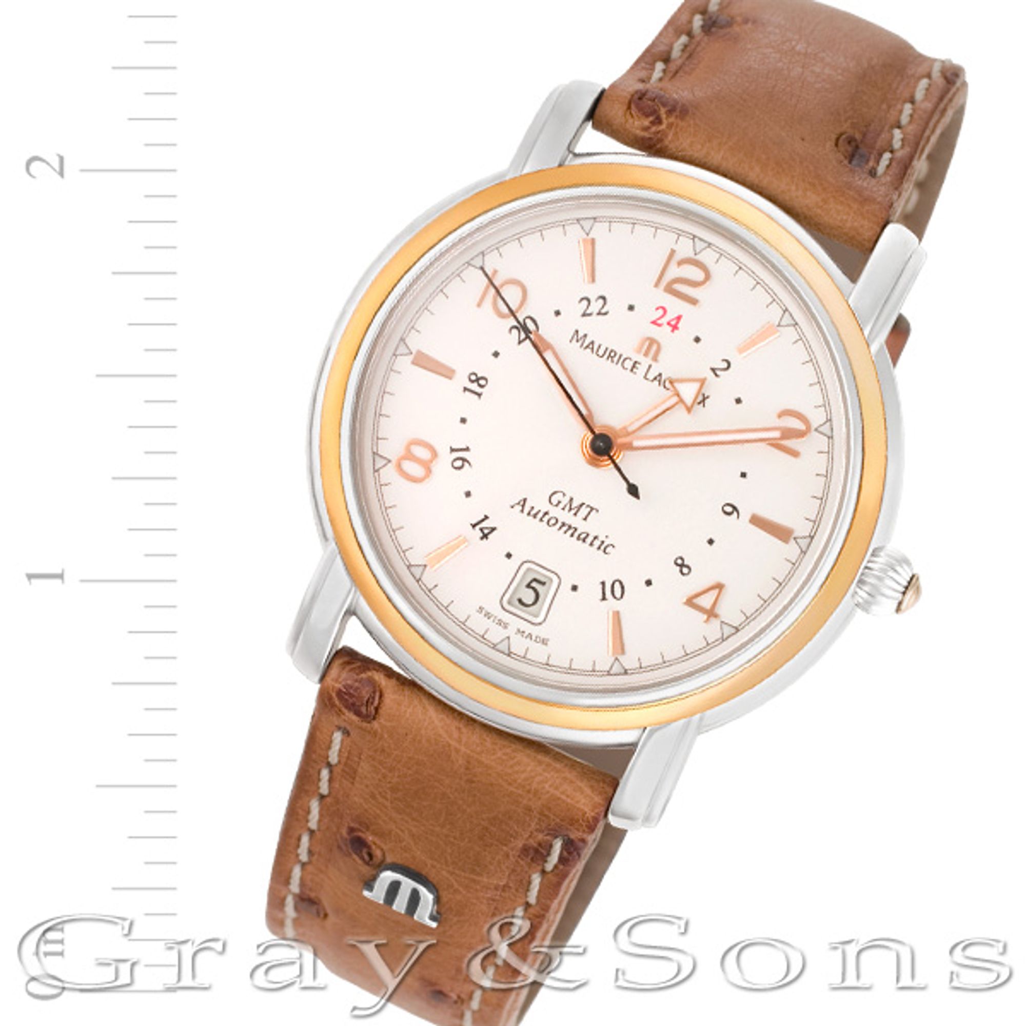 Maurice Lacroix 自動巻き時計 maurice-lacroix-pontos-gmt-