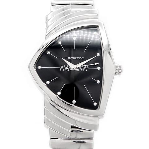 Hamilton Ventura H244112 Stainless steel Black Japan | Dealer