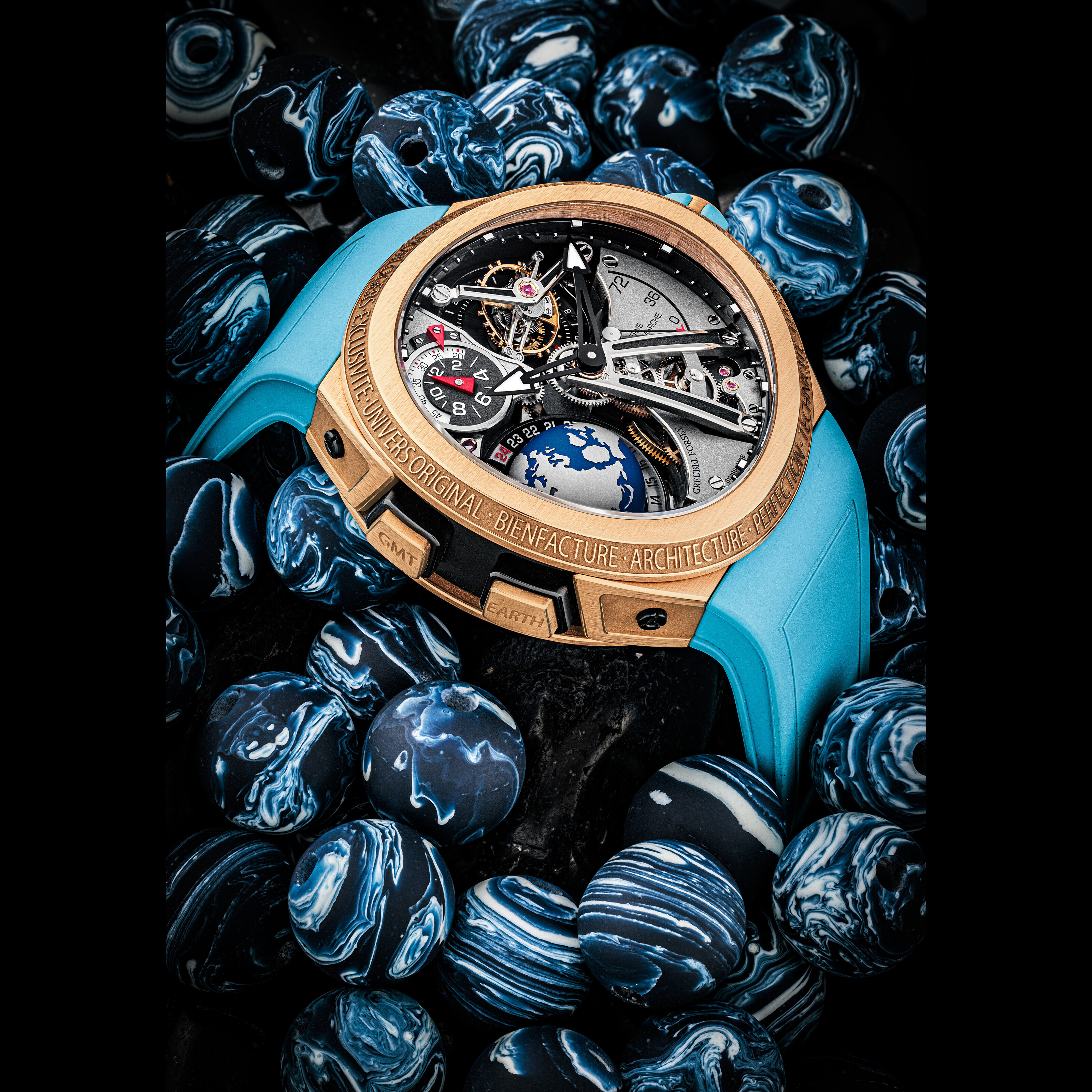 Greubel Forsey GMT Sport Rose gold and Titanium Semi