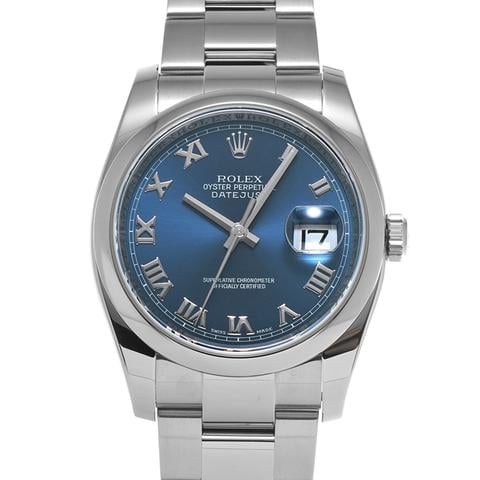 ROLEX デイトジャスト 116200 3駒 Rolex Datejust 116200 Steel Blue 2008 Japan | Dealer