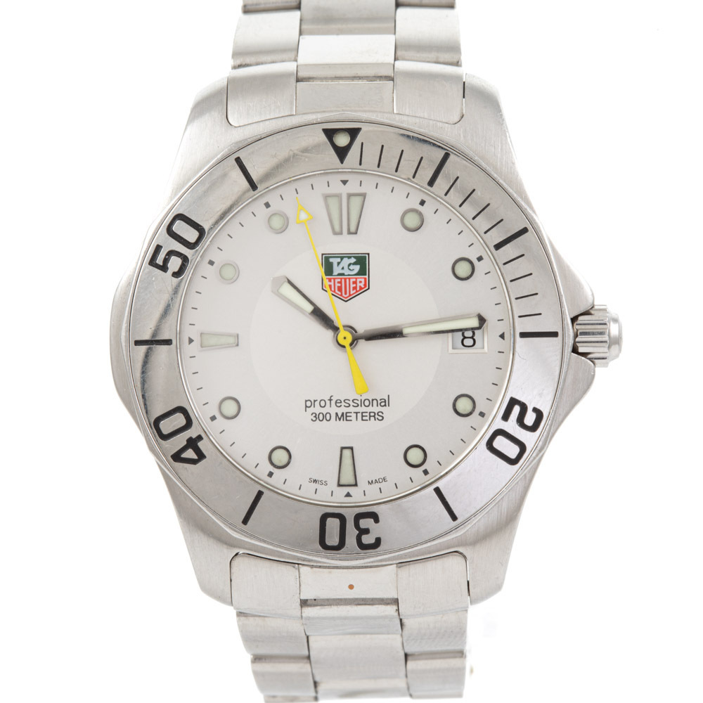 Men\'s 39mm Tag Heuer Aquaracer 300M Silver Dial Swiss Made Watch! Ref: WAB1111! $_57.JPG?set_id=880000500F main image 4
