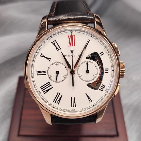 Zenith Academy 18.2251.4043/36.C713 Rose gold White | Dealer