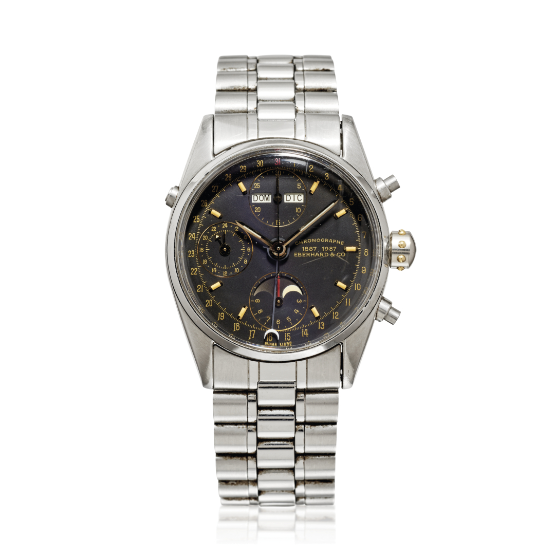 Eberhard & Co. Navy Master 31011/A Stainless steel Black 1990 
