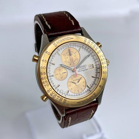 SEIKO セイコー 腕時計　クロノグラフ　7T42-7A40 Seiko Quartz 7T42-7A40 Chronograph (726) | eBay