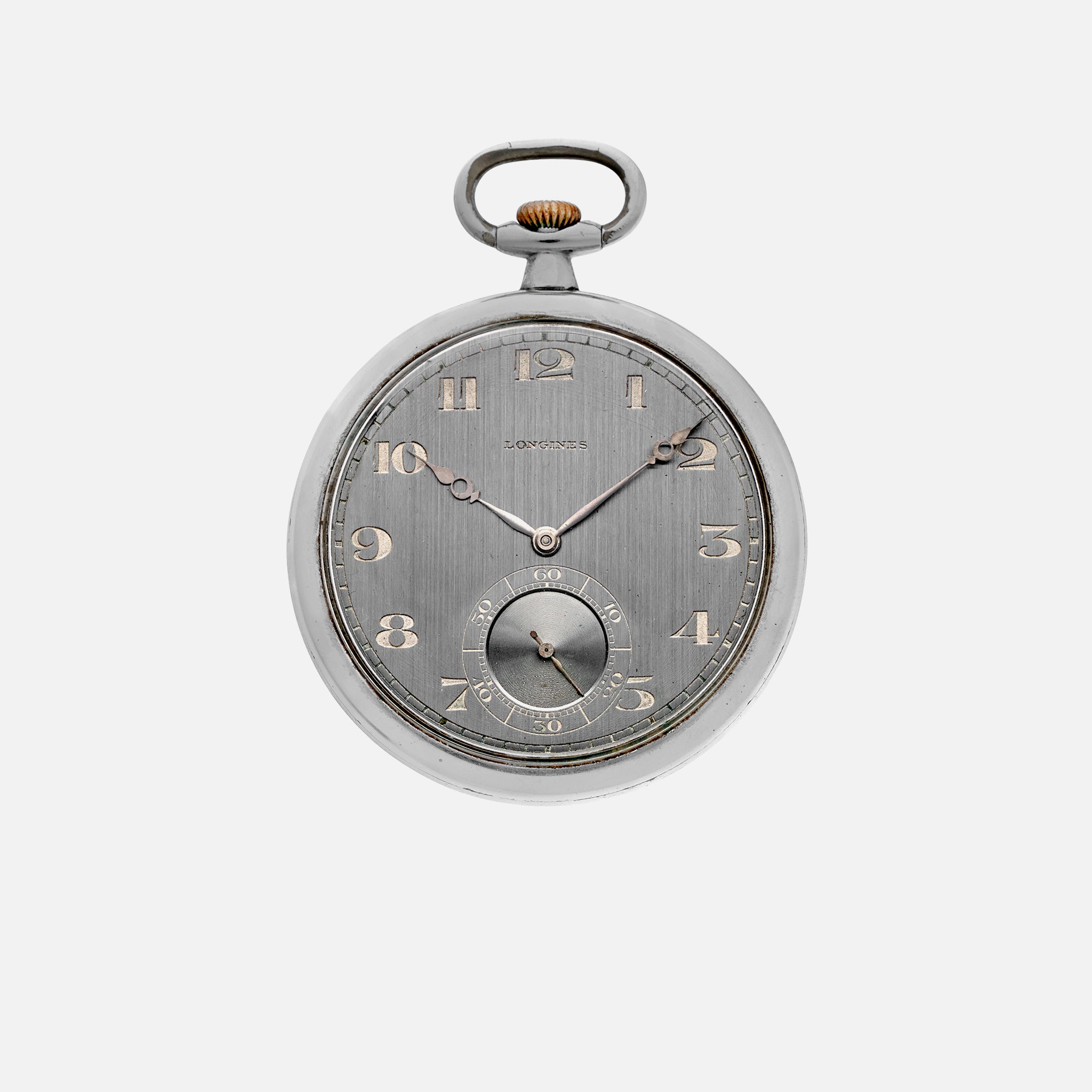 Longines Pocket Watch 1338 Chromium metal 1930 | Dealer | EveryWatch