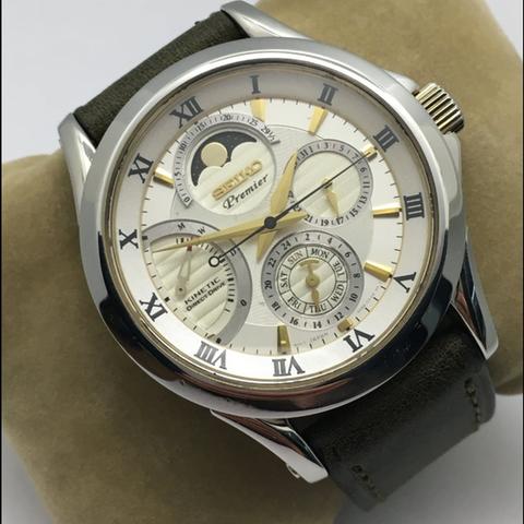 Seiko Premier Kinetic Direct Drive SRX007P1 Stainless steel Silver