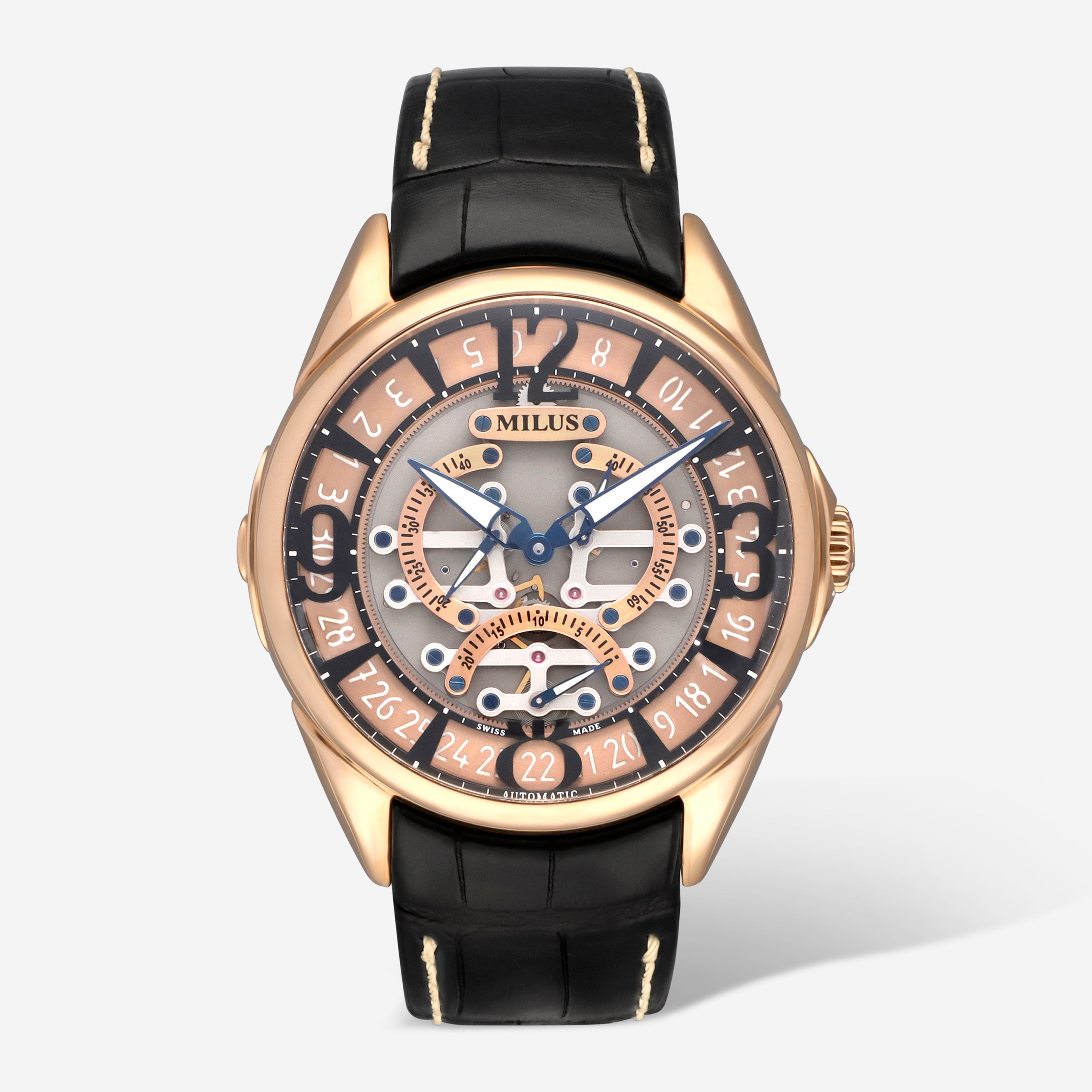 Milus Tirion TIRI-ZP01 Rose gold Skeletonized United States