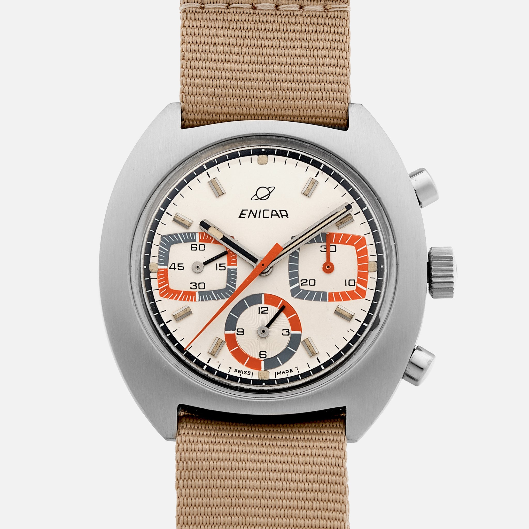 Enicar Ocean Pearl 072-03-01 Stainless steel White 1960 | Dealer