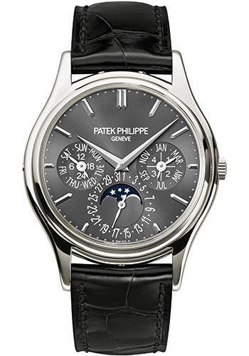 Patek Philippe Perpetual Calendar 5140P Platinum Dark gray