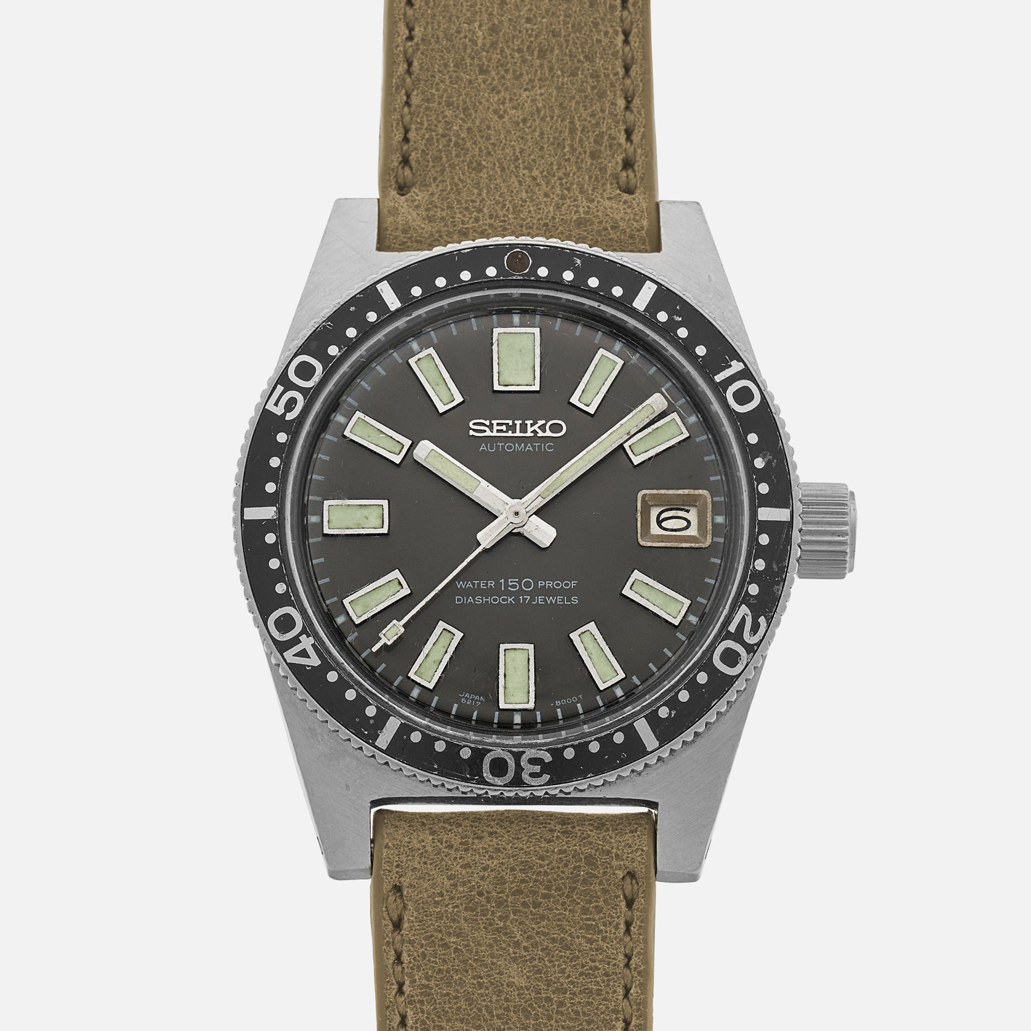 Seiko 62 MAS 6217-8001 Stainless steel Silver 1967 | Dealer 