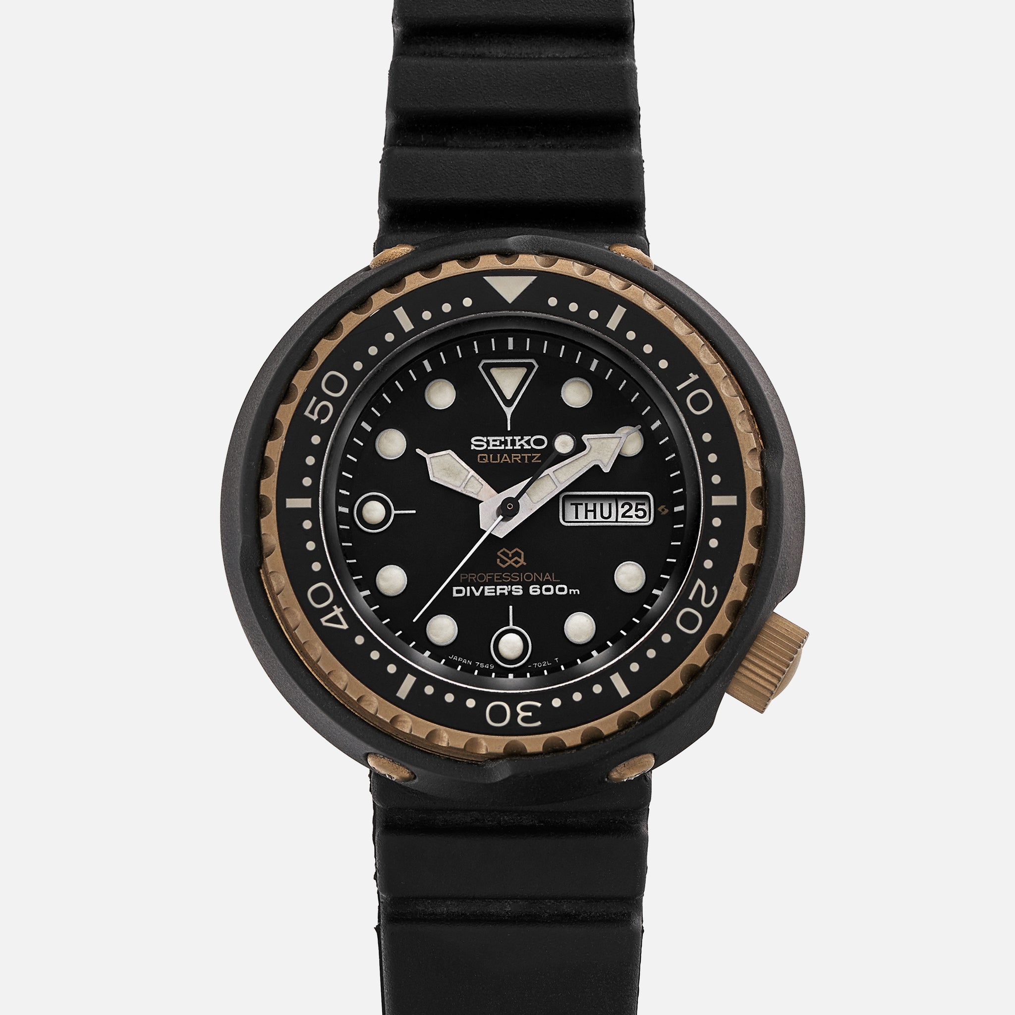 Seiko Professional Divers 600m 7549-7009 Titanium nitride plated