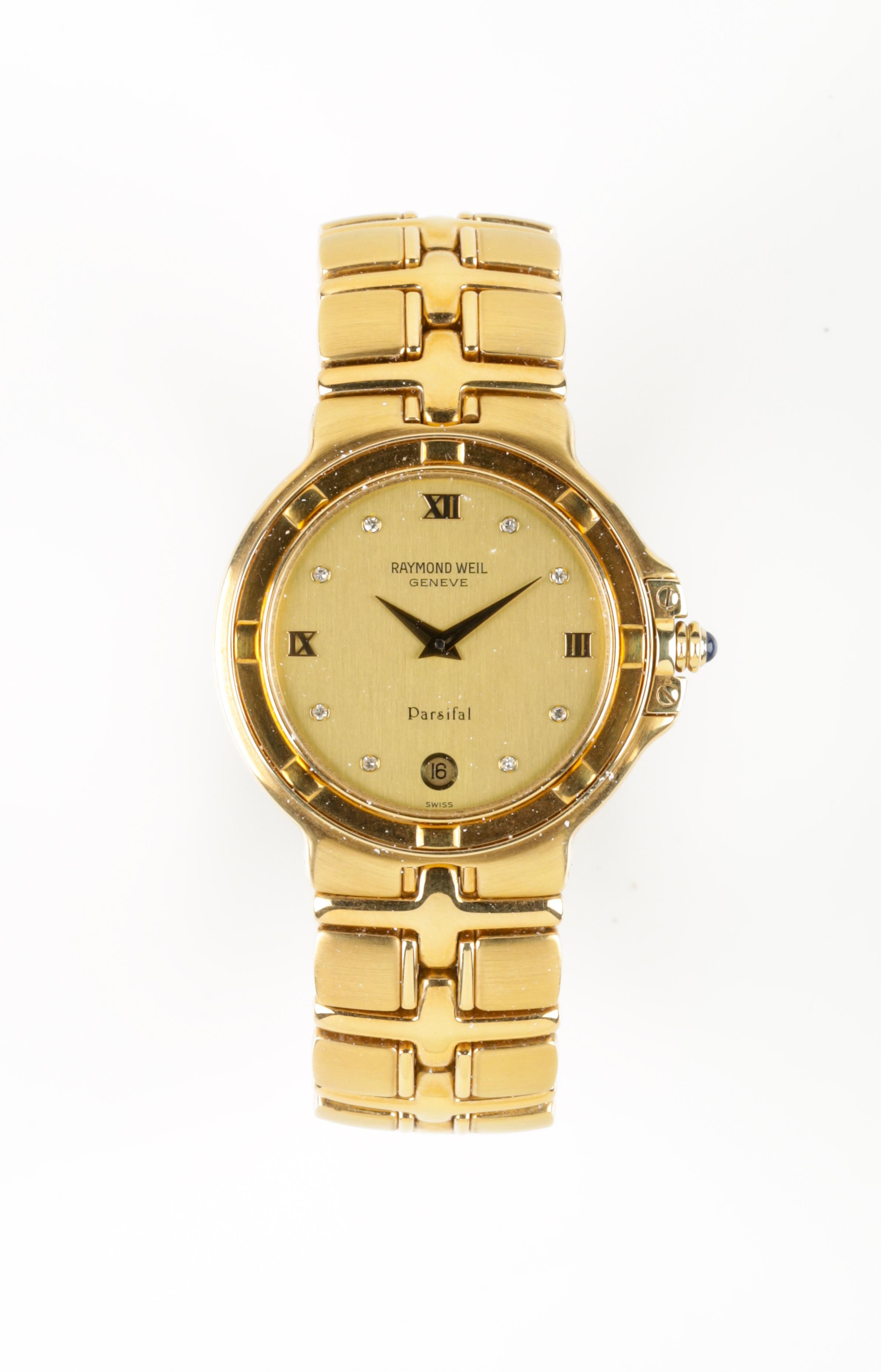 Raymond Weil Parsifal Yellow gold and Diamond Golden Austria