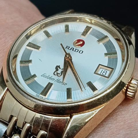 Rado Golden Horse Yellow gold and Stainless steel Silver