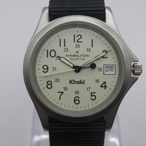 Hamilton Khaki Field 9445 Stainless steel White 1990 | Dealer