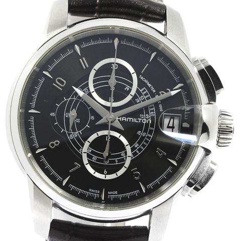 かっくん HAMILTON レイルロード クロノグラフ （H406160） hamilton-railroad-grade-