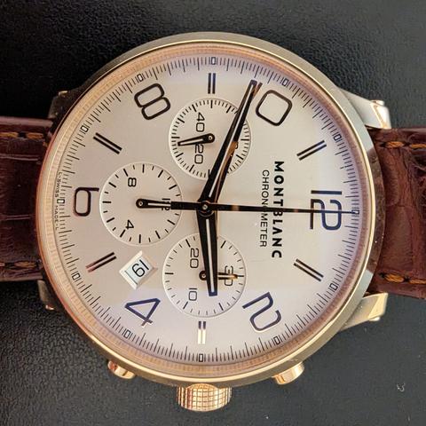 Montblanc TimeWalker 7096 Rose gold Silver 2014 United Kingdom