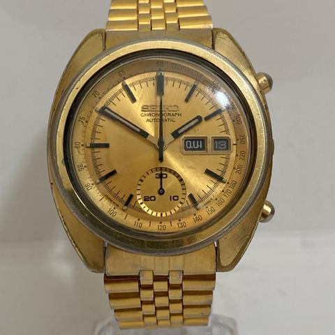 【希少】SEIKO Chronograph 200M ゴールドカラー 腕時計 20068721.jpg