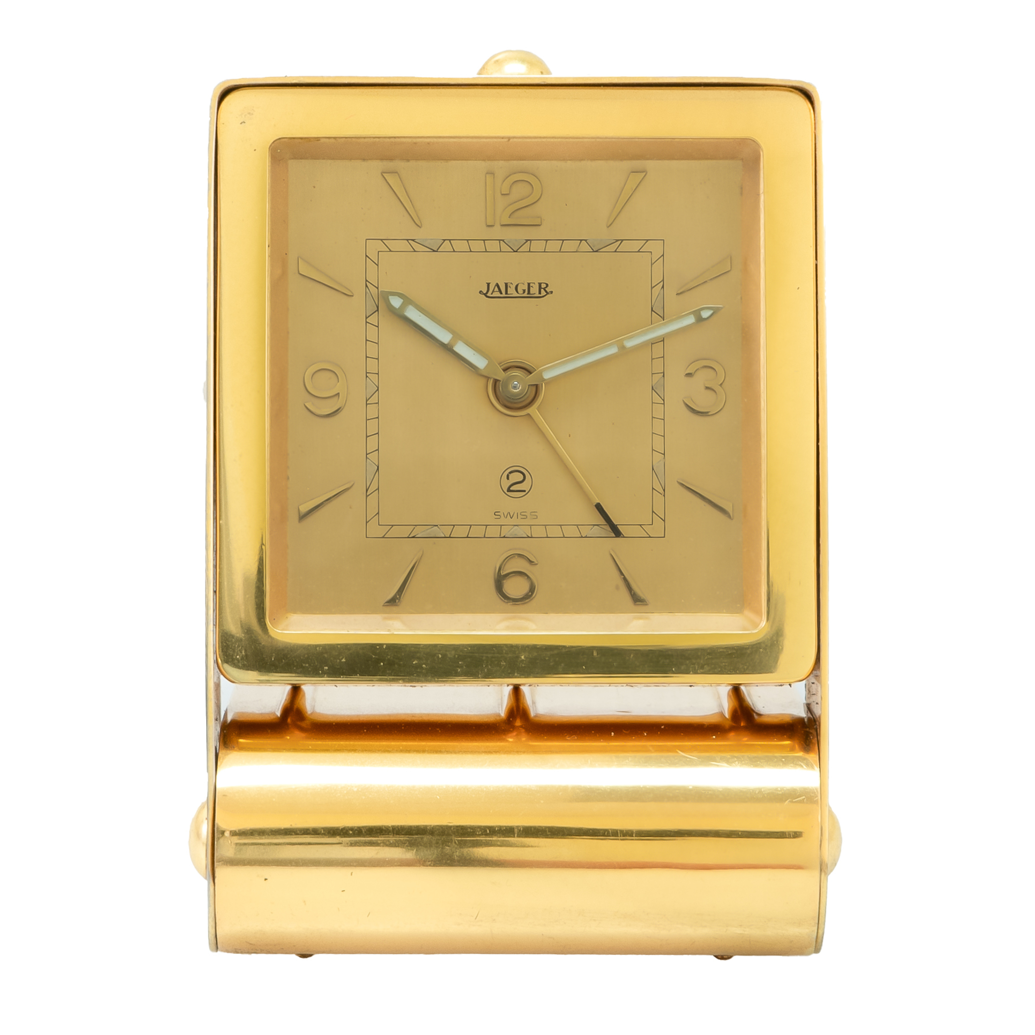 JAEGER ゴールド　置き時計 楽天市場】【OH済】 ジャガールクルト 【JAEGER LECOULTRE 】 懐中時計