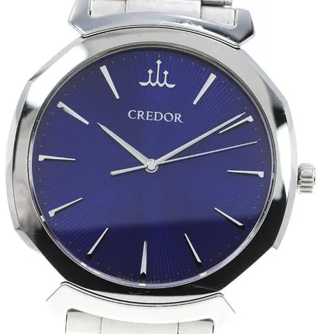 Seiko Credor GCAR977/8J81-0AS0 Stainless steel Blue Japan | Dealer |  EveryWatch