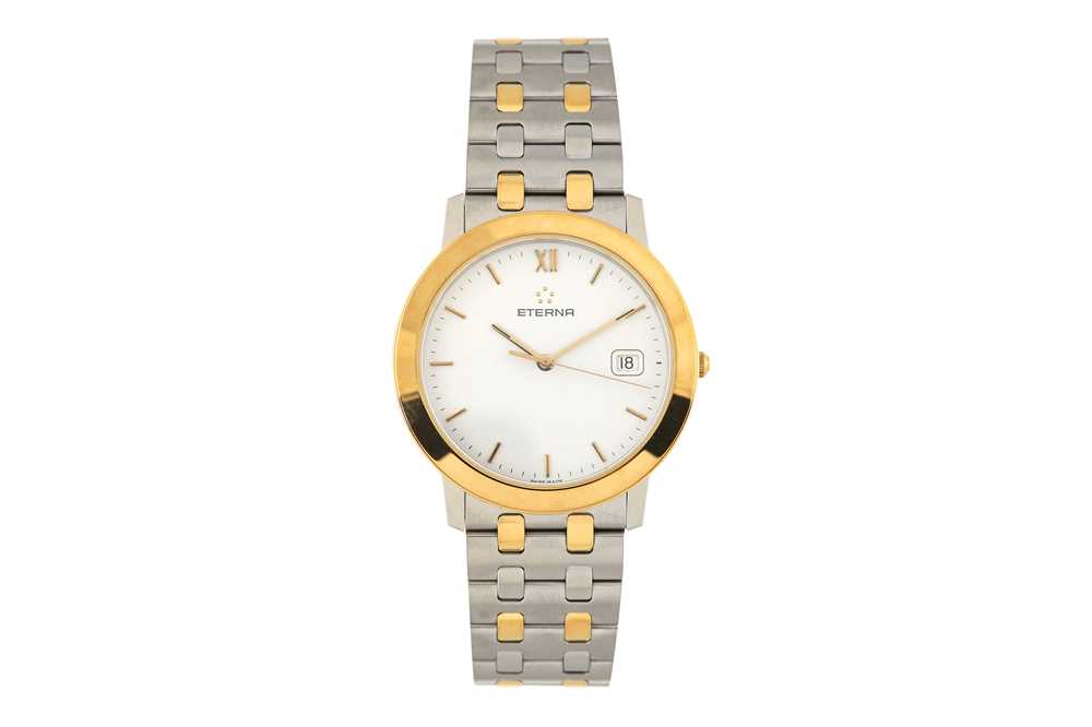 Eterna Solo-Tempo 3100.47.64 Yellow gold and Stainless steel White