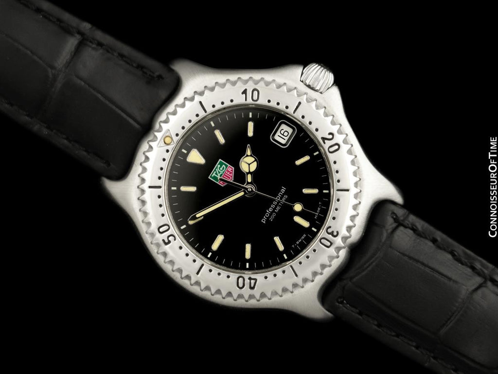 TAG Heuer Professional WI 1110 Stainless steel Black | Dealer