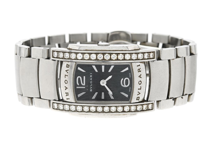 BVLGARI Assioma AA35S Stainless steel and Diamond Sweden  display picture 1