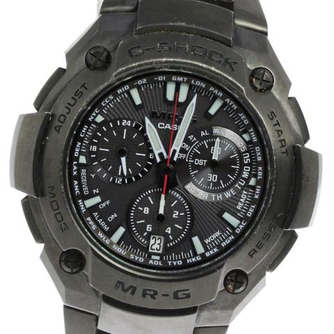 CASIO G-SHOCK MRG-8000B-1AJF 最高峰 電波ソーラー チタン 定価約30万