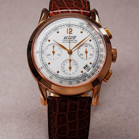Tissot Heritage T71.8.439.31 Rose gold Silver 2003 | Dealer