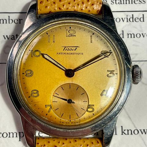 Tissot 6769 Stainless steel Orange 1952 | Dealer | EveryWatch