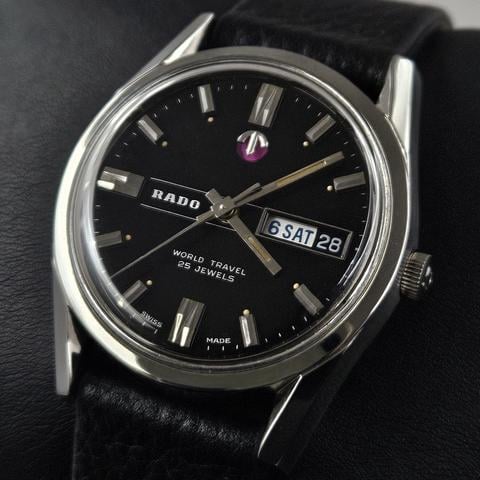 Rado 11791 Stainless steel Black 1967 | Dealer | EveryWatch